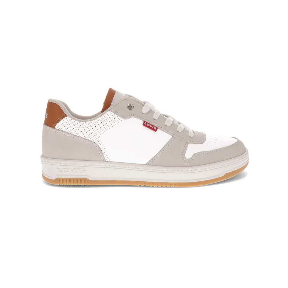 LEVIS DRIVE LO 2 WHITE/CEMENT/TA