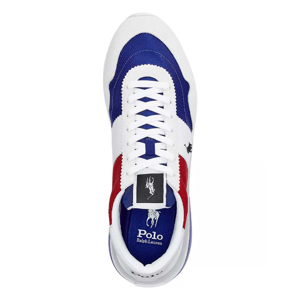 POLO RALPH LAUREN TRAIN 89 PP-SK-L TL BIANCO MUL SUEDE/LEATHER/NYLON