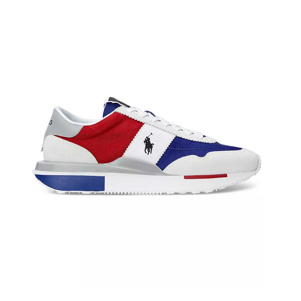 POLO RALPH LAUREN TRAIN 89 PP-SK-L TL BIANCO MUL SUEDE/LEATHER/NYLON