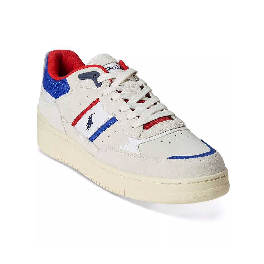 POLO RALPH LAUREN MASTR SP 125-SK-L TL BIANCO MUL SUEDE