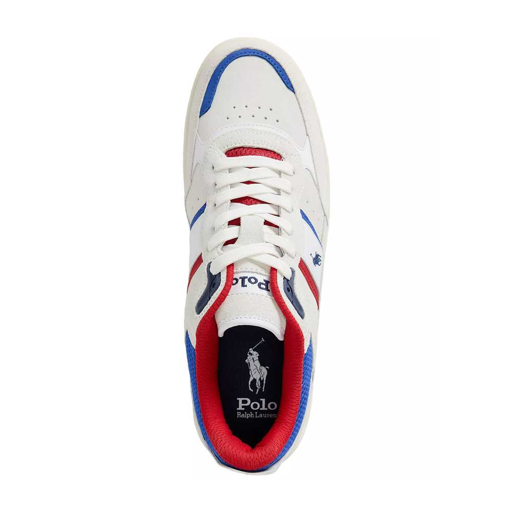 POLO RALPH LAUREN MASTR SP 125-SK-L TL BIANCO MUL SUEDE