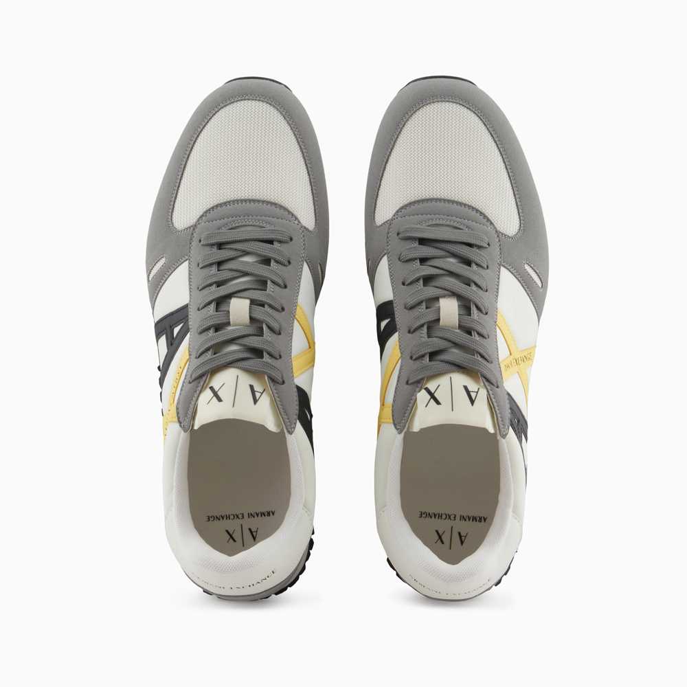ARMANI EXCHANGE NEUTRAL GREY OFF WHT