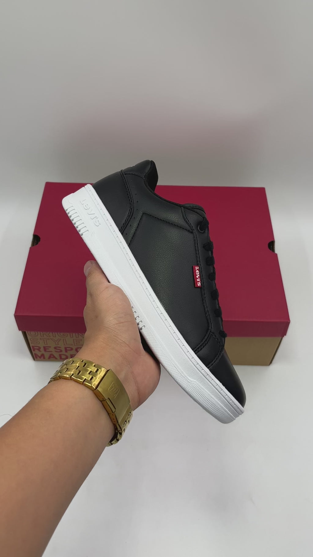LEVIS CARRIE BLACK/WHT