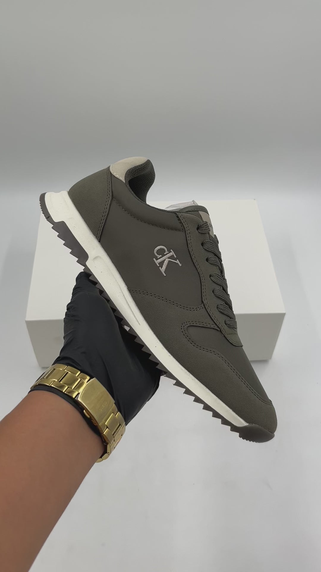 CALVIN KLEIN CMGALLADEN-Z DARK GREEN 300