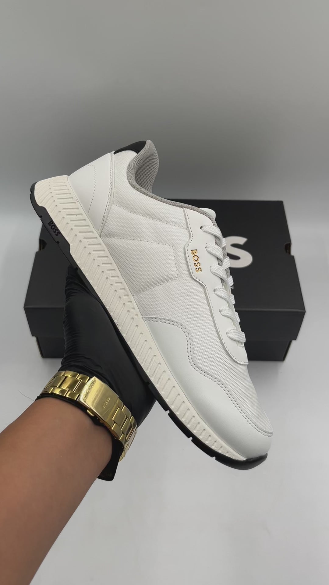 HUGO BOSS TITANIUM RUNN NYPUN WHITE