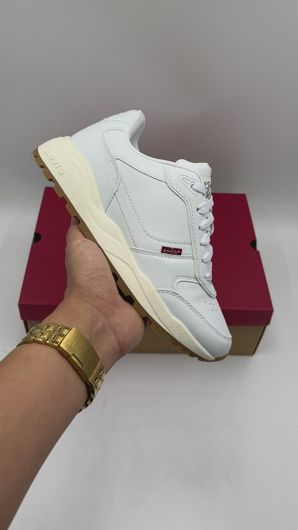 LEVIS SKYE WHITE/GUM
